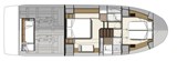 Prestige 460 S Lower Deck Layout